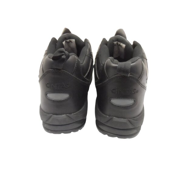 Cintas Men's Low-Cut Steel Toe Work Shoes 83726-35 Black Leather Size 14W - Picture 3 of 8